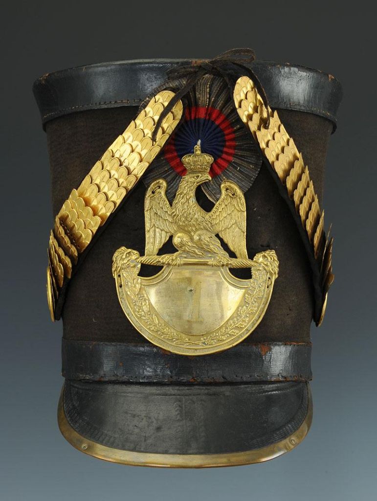 Shako Officier 1er de Ligne 1814-1815